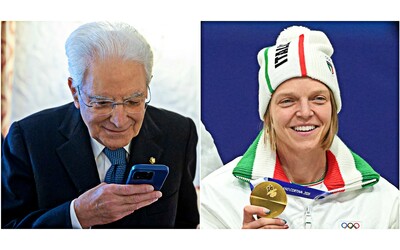 La telefonata tra Mattarella e Arianna Fontana dopo l oro dello short track E la campionessa svela un segreto Video