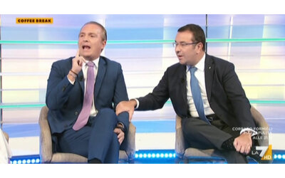 Lite Pirondini Candiani su La7 Incapaci fate una manovra magra per comprare armi Colpa del Superbonus