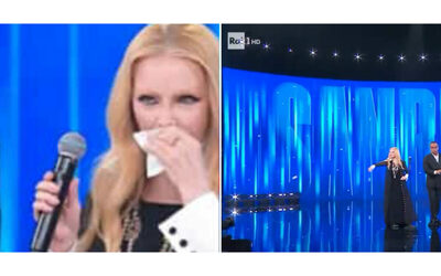 Ma si visto Patty Pravo con nonchalance butta via un fazzoletto di carta sporco a terra durante Sanremo Top Le immagini diventano virali IL VIDEO