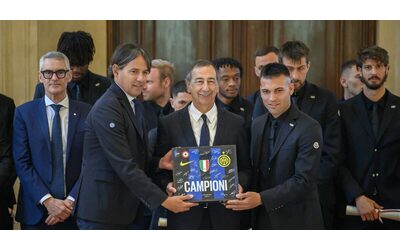 Milano, il sindaco Sala consegna l’Ambrogino d’Oro all’Inter: “Mi...