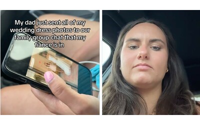 Mio padre ha appena inviato tutte le foto del mio abito da sposa al mio futuro marito sono disperata il dramma di Melinda virale