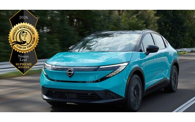 Nissan Leaf Auto dell Anno 2026 per il Women s Worldwide Car of the Year