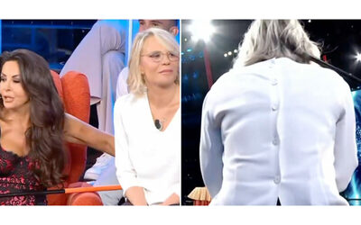 Questa me fa mor qualche puntata Sabrina Ferilli d una bastonata a Maria De Filippi VIDEO
