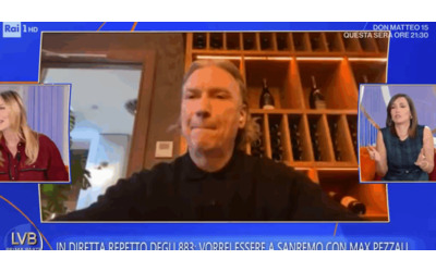 Reunion degli 883 a Sanremo Che sia sul palcoscenico in birreria o per lavare i piatti io sono pronto Le canzoni sono nostre le parole di Mauro Repetto