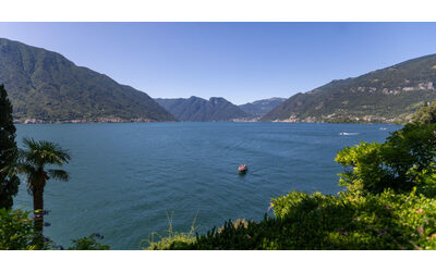 Salva i figli finiti in acqua ma non riemerge turista tedesco disperso nel lago di Como