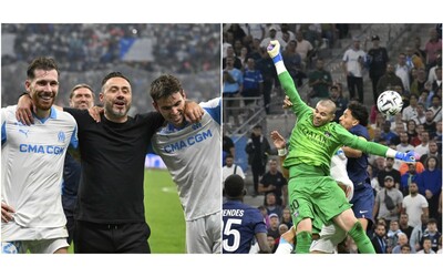 Sono venuto qui solo per questo Loro rappresentano il potere De Zerbi batte il Psg il Marsiglia vince con papera dell erede di Donnarumma