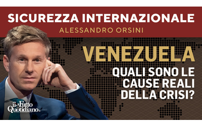 Venezuela quali sono le cause reali della crisi La diretta con Alessandro Orsini