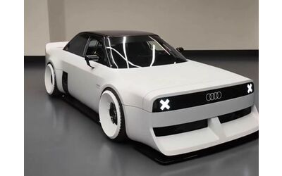 Audi GT50 il concept che celebra i 50 anni del motore a cinque cilindri Audi