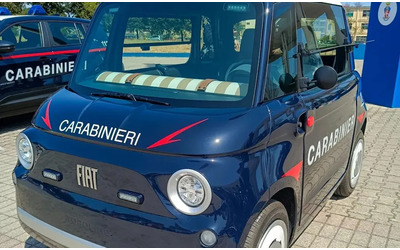 FIAT Topolino veste la divisa dei Carabinieri Il quadriciclo si prepara ad entrare in servizio