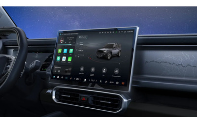 ICH X K3 interni e bagagliaio del nuovo fuoristrada di DR