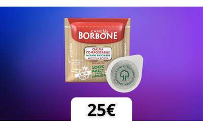 150 cialde Caffè Borbone miscela rossa a soli 25€: corri su eBay a fare scorta