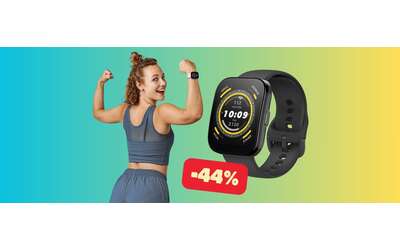 Amazfit Bip 5 da 46 mm smartwatch con microfono GPS e app sportive 44