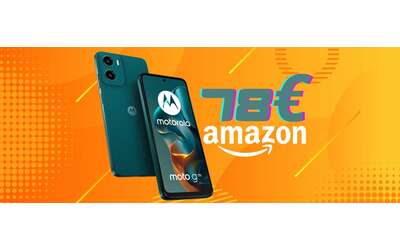 Amazon fuori controllo Motorola moto g05 a soli 78 ancora per pochissimo