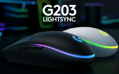 Amazon ti REGALA il mouse da gaming Logitech G203 Lightsync: prezzo MINI