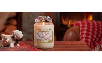 Amore invernale: la candela profumata Yankee Candle in SUPER SCONTO (-45%)