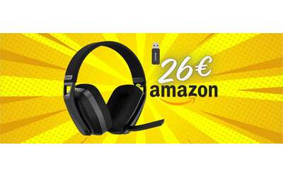 BOMBA Amazon: cuffie wireless da gaming con microfono a SOLI 26€