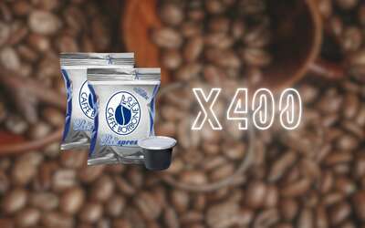Caffè Borbone Respresso miscela Blu: 400 capsule a prezzo WOW con CODICE...