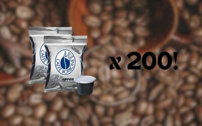 Caffè Borbone Respresso Miscela Nera: 200 capsule a soli 36€ su eBay