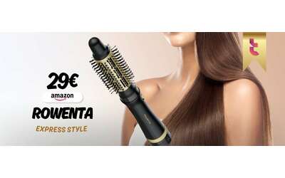 Con Rowenta Express Style 4 pieghe facilissime e capelli perfetti (29€)