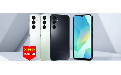 Coupon Sconto 43 e il prezzo di Samsung Galaxy A16 precipita a 114