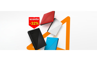 Crolla il prezzo dell hard disk esterno WD da 4TB dati al sicuro con soli 112