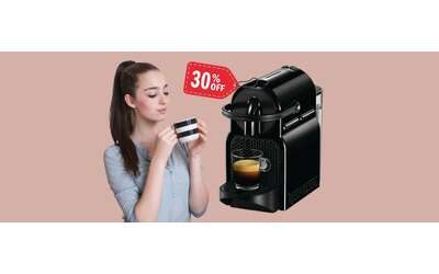 De Longhi Nespresso Inissia caff in capsule buonissimo con pressione da 19 bar