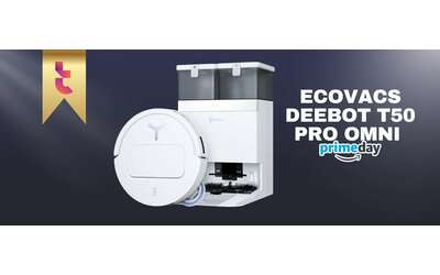 ECOVACS DEEBOT T50 PRO OMNI il fenomeno delle pulizie prezzo SHOCK