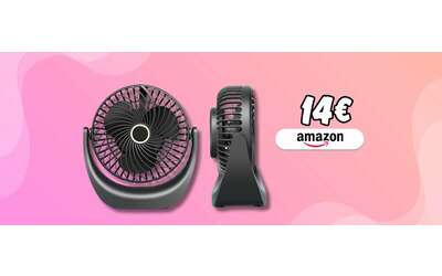Estate freschissima alla scrivania con questo ventilatore geniale 14