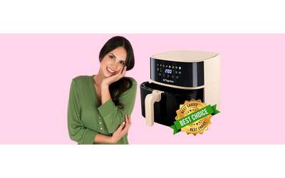 Friggitrice ad aria Tognana Iridea da 8 litri elegante utilissima e in sconto