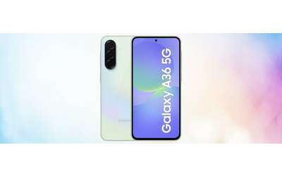 Galaxy A36 display AMOLED 8GB di RAM e batteria infinita in MAXI SCONTO su Amazon