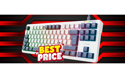 GXTrust 872 Xyra tastiera da Gaming compatta per giocare da Pro