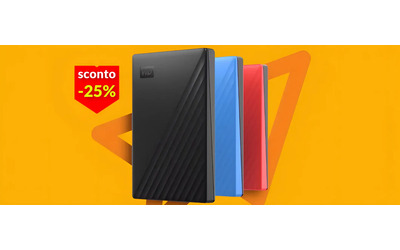 Hard disk esterno 6TB in sconto a 159 super veloce per PC Xbox e PlayStation
