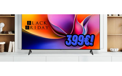 Hisense Smart TV 65 4K a soli 399 con il Black Friday Amazon