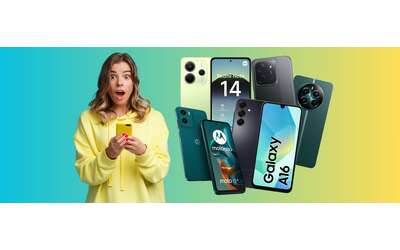 I migliori smartphone a meno di 200 solo oggi su Amazon