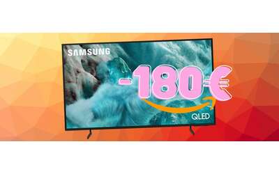 Immagini perfette e colori reali con la Smart TV Samsung QLED 4K da 50