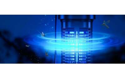 Lampada elettrica antizanzare impermeabile e potente attiva il doppio sconto