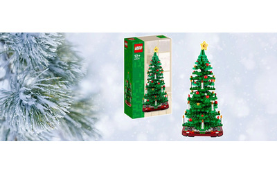LEGO Albero di Natale 2 in 1 il regalo PERFETTO in sconto e pronta consegna