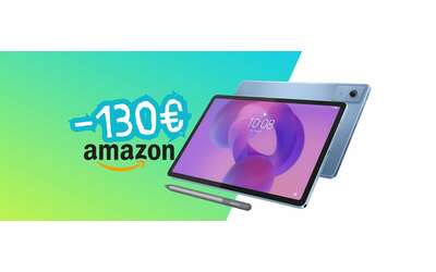 Lenovo Idea Tab da 11 con Android 15 Tab Pen e 256GB solo oggi in sconto di 130