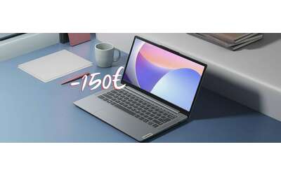 Lenovo IdeaPad Slim 3 con i5, 8GB RAM e 512GB SSD a 150€ in meno