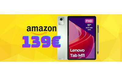 Lenovo Tab M11 con Tab Pen inclusa economico e versatile il meglio a questo prezzo