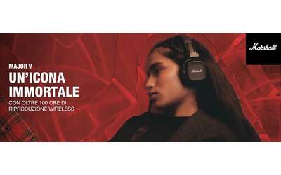 Marshall Major V: musica di qualità premium a prezzo low cost su Amazon