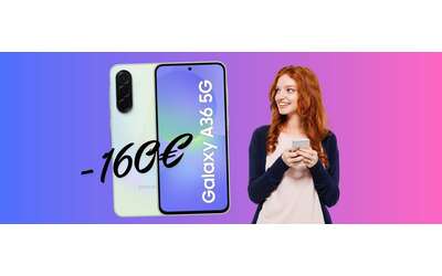 Medio gamma senza spendere un capitale Samsung Galaxy A36 5G 35