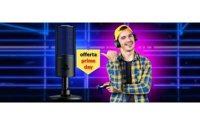 Microfono Razer per PS5 e PC poco pi di 30 con le Offerte Prime Day