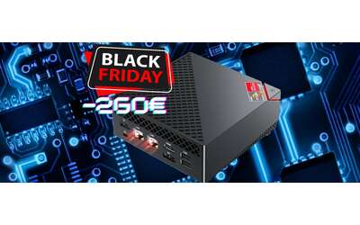 Mini PC con Ryzen 7 32GB RAM SSD 1TB e Windows 11 Pro scontato di 260