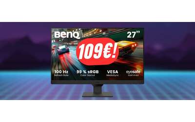 MINIMO STORICO per il MONITOR 1080p e 100Hz (solo 109€!)