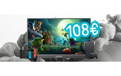 Monitor portatile ARZOPA da 16 1 lavora anche fuori casa senza problemi