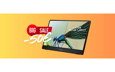 Monitor portatile MSI PRO a soli 89 un generoso display sempre con te