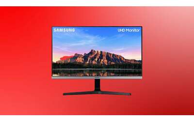 Monitor Samsung in offerta, prezzo top: UHD 4K, 60Hz, HDMI 2.0