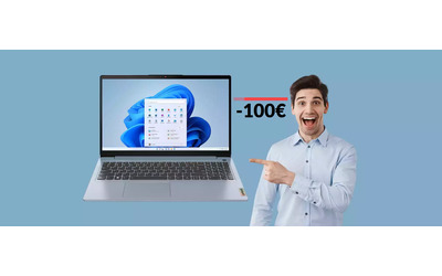 Notebook Lenovo 15,6” con chip i7: PROMO esclusiva (-100€)