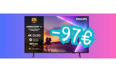 Ogni azione prende vita con la Smart TV Philips 4K da 50 pollici 97